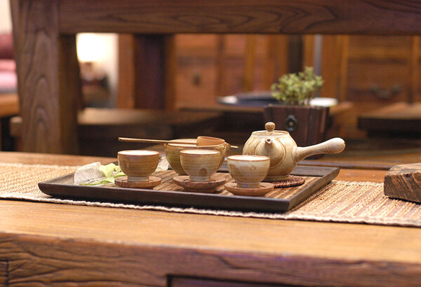 茶桌茶具圖片