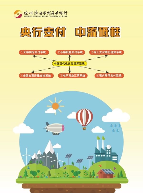 銀行彩頁(yè)卡通金錢支付