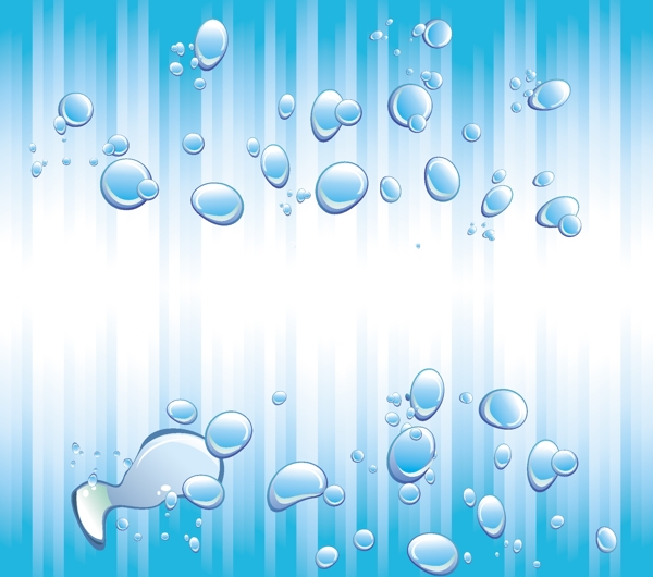 藍(lán)色水珠圖片