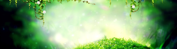 小清新夢幻背景海報(bào)