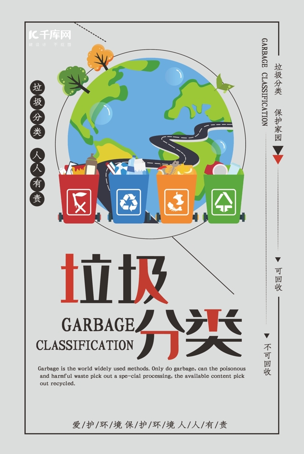 垃圾分類(lèi)海報(bào)