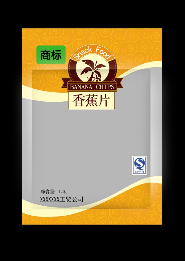 香蕉片圖片