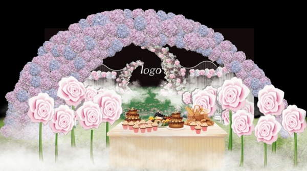 婚禮效果圖