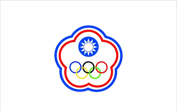 中华台北旗帜图片