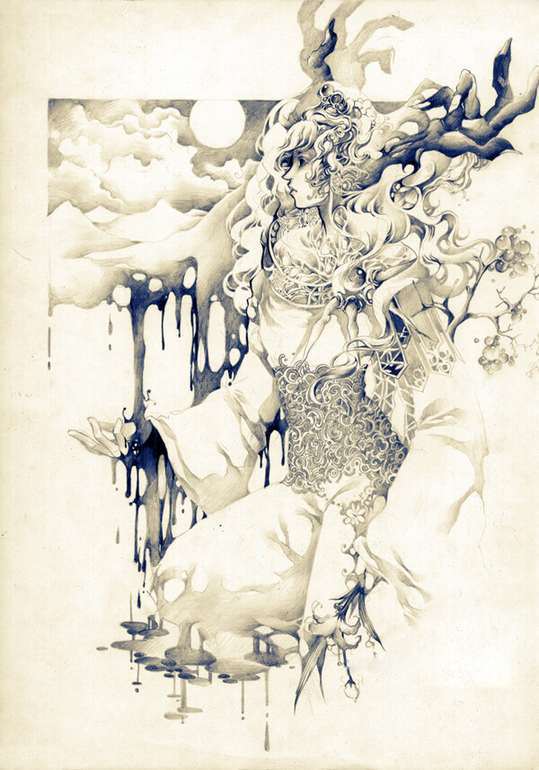 位圖插畫時(shí)尚插畫人物插畫插畫師免費(fèi)素材