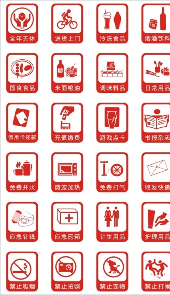 便利店標識
