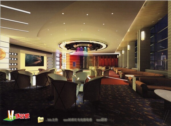 多功能會議3d模型