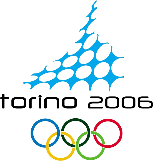 2006意大利都灵冬奥会标志矢量图