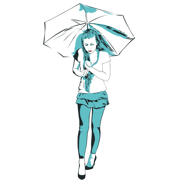 位圖插畫時(shí)尚插畫人物插畫插畫師免費(fèi)素材