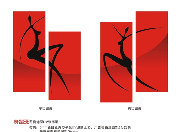 西安黄河幼儿园舞蹈班墙面装饰图片