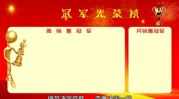 冠軍光榮榜
