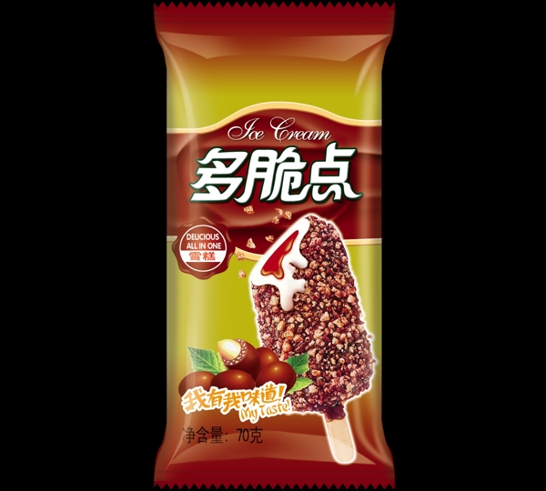 多脆點冰淇淋包裝圖片