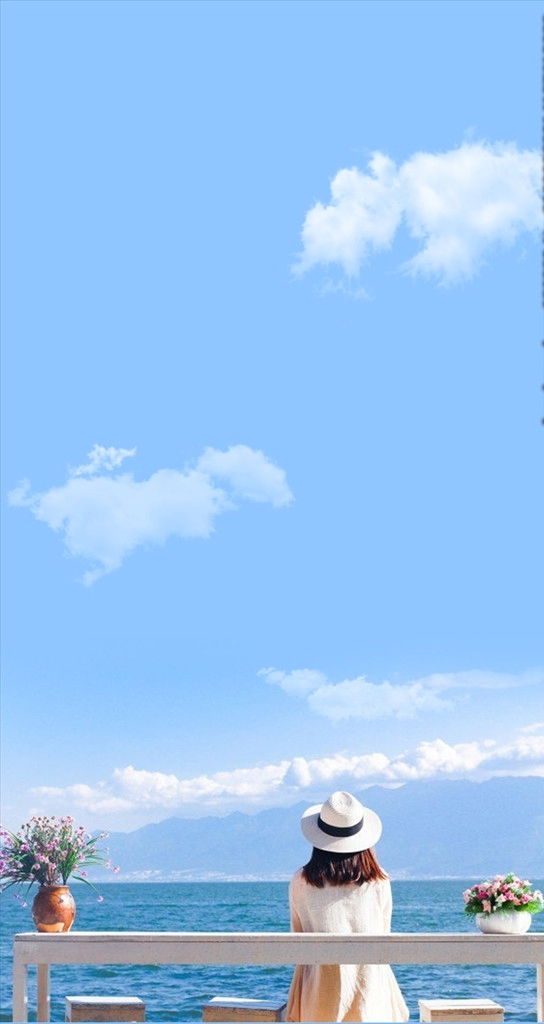 藍(lán)天白云