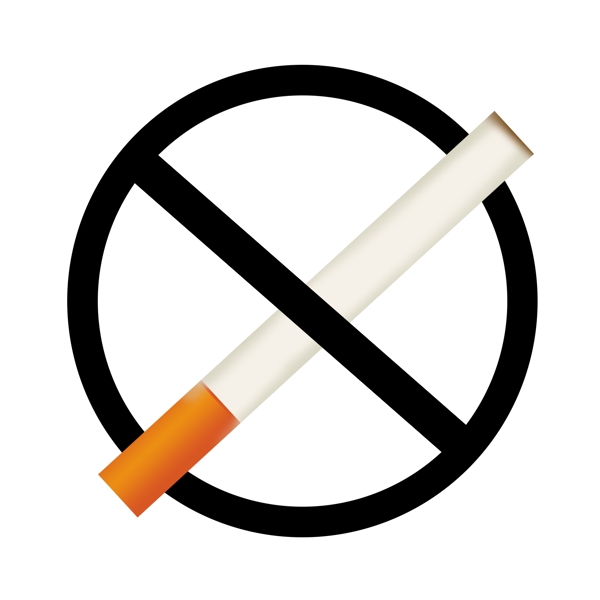 禁止吸烟图标素材元素