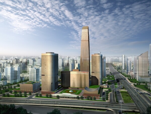 城市建筑景觀圖片