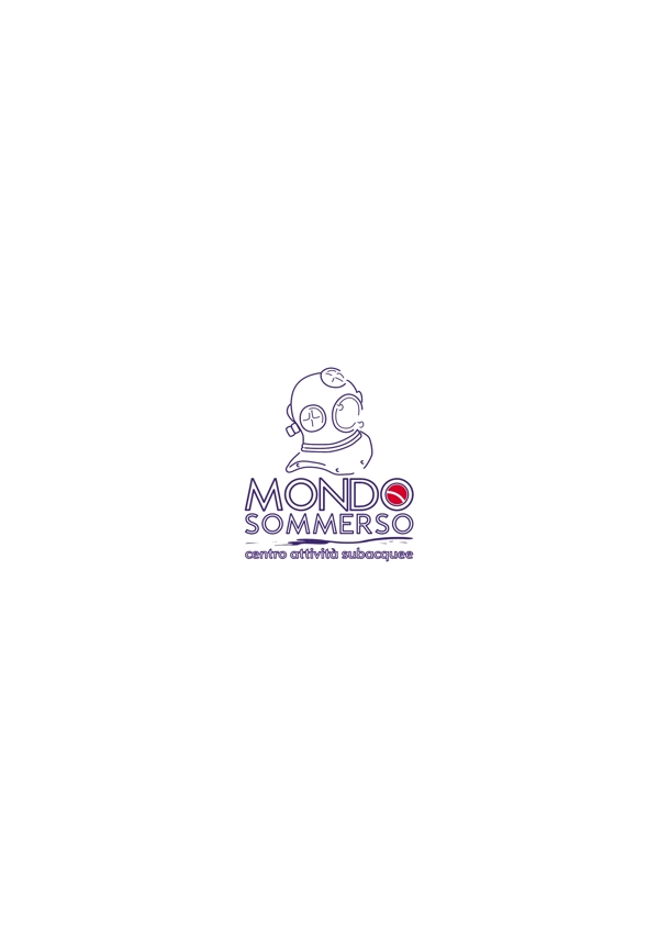 MondoSommersologo设计欣赏MondoSommerso运动赛事标志下载标志设计欣赏