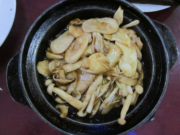 一鍋什菌煲圖片