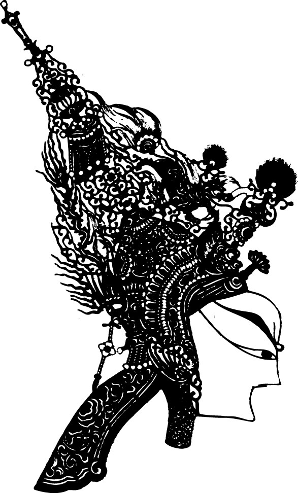 皮影剪紙