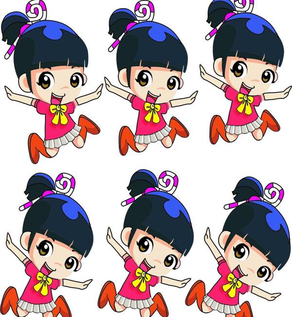 卡通女孩圖片