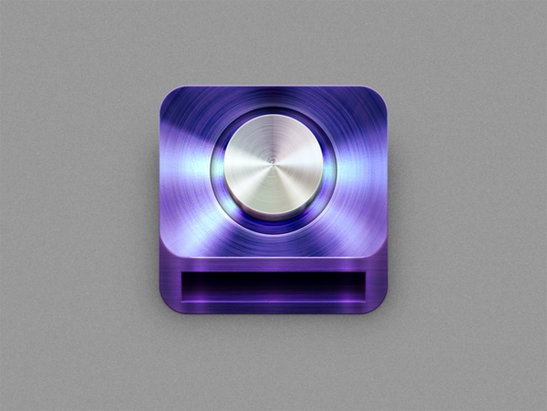 便携式磁盘驱动器icon图标设计
