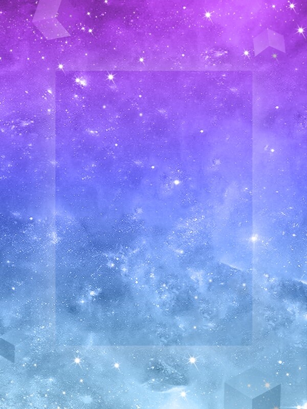 唯美漸變星空夢(mèng)幻星河商務(wù)原創(chuàng)背景