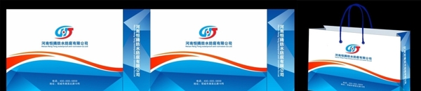 手提袋方案色塊版圖片