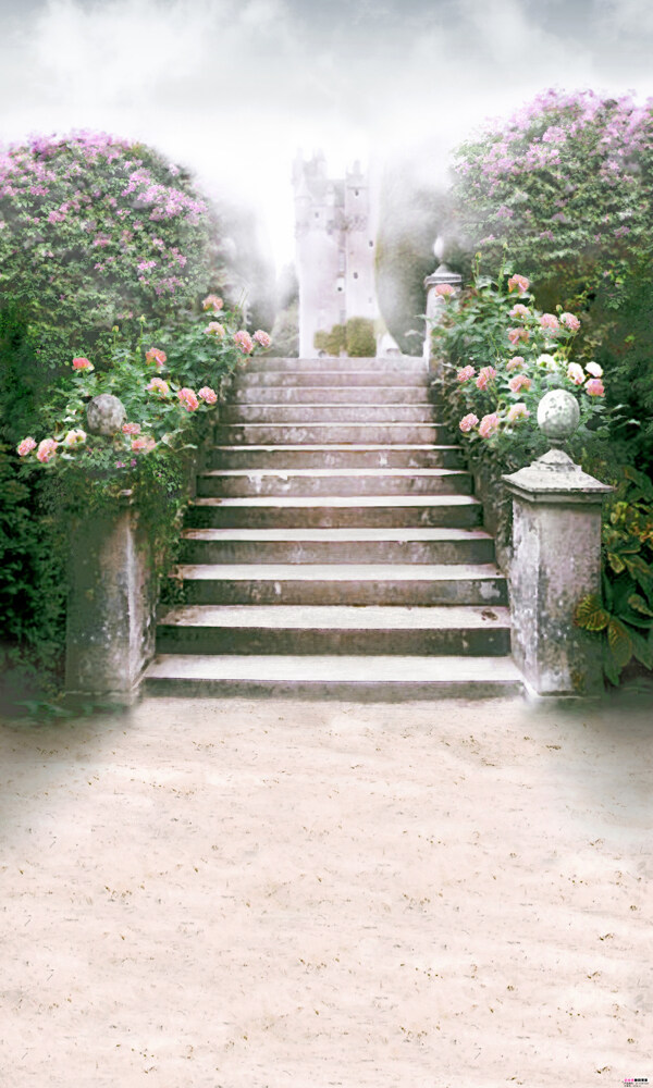 花阶自然景色图片