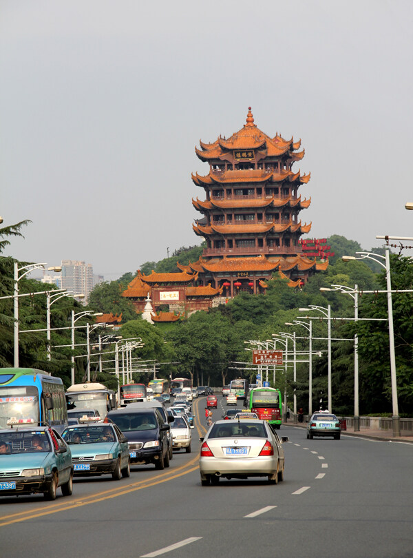 武漢黃鶴樓圖片