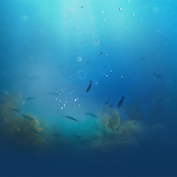 海底魚群夢(mèng)幻背景