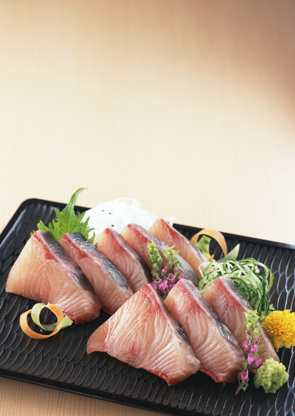 日本料理生鱼片高清片