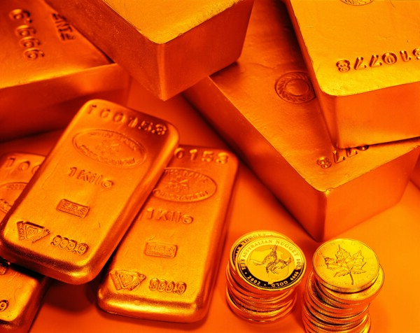 黃金金條圖片