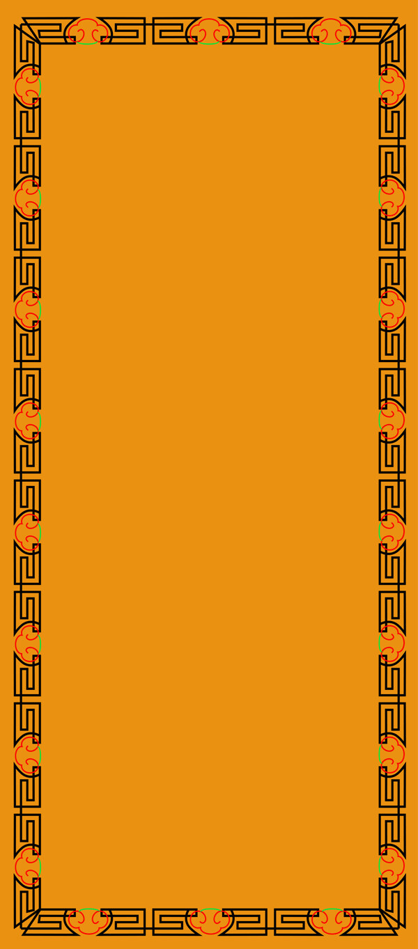 藏式花纹背景