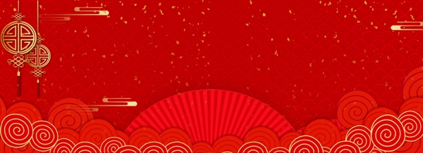 紅色喜慶全屏海報(bào)psdbanner