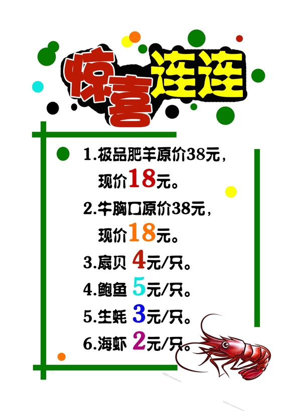 飯店促銷優(yōu)惠海報