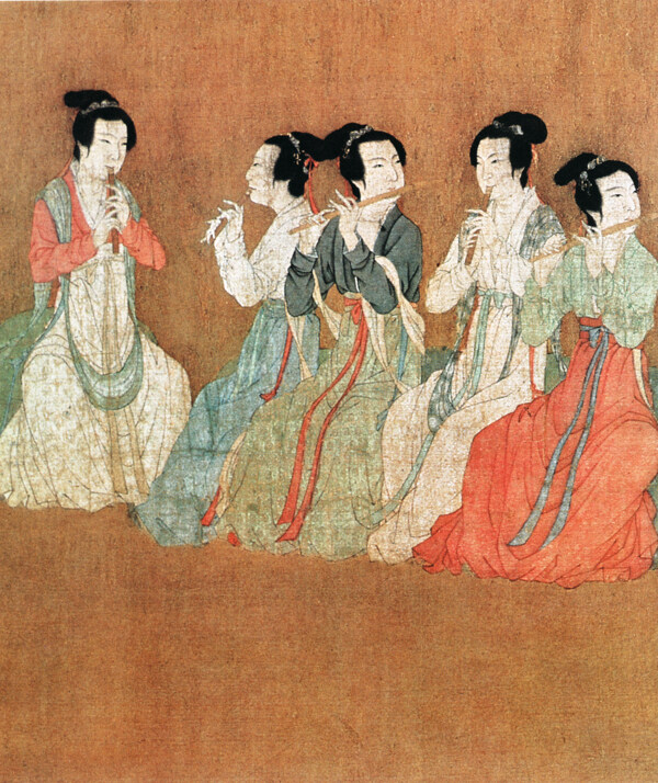 古代人物宮廷人物人物壁畫中國文化人物畫像中國風(fēng)中華藝術(shù)繪畫