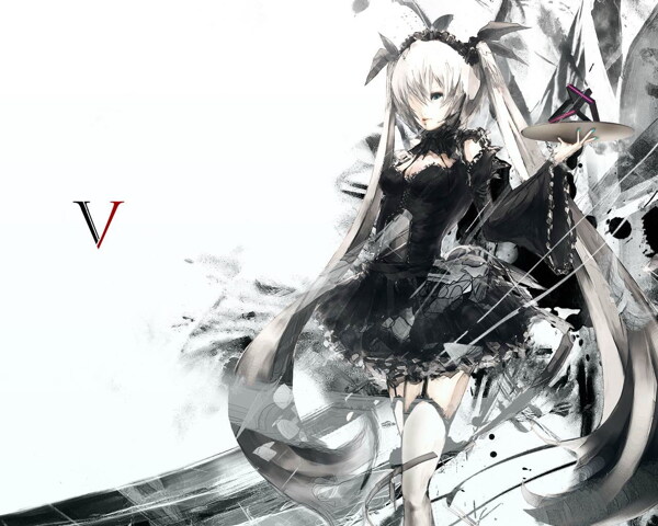 灰色初音