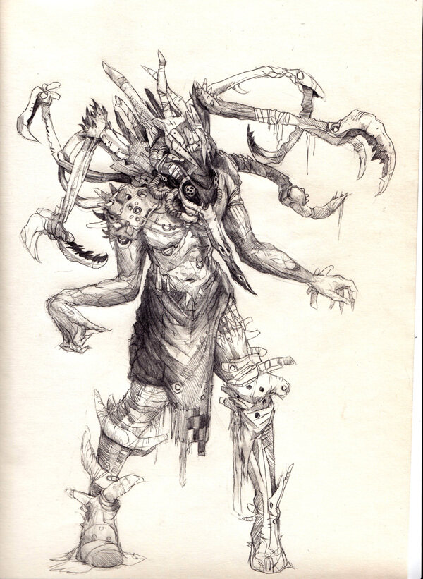 手繪魔獸圖片