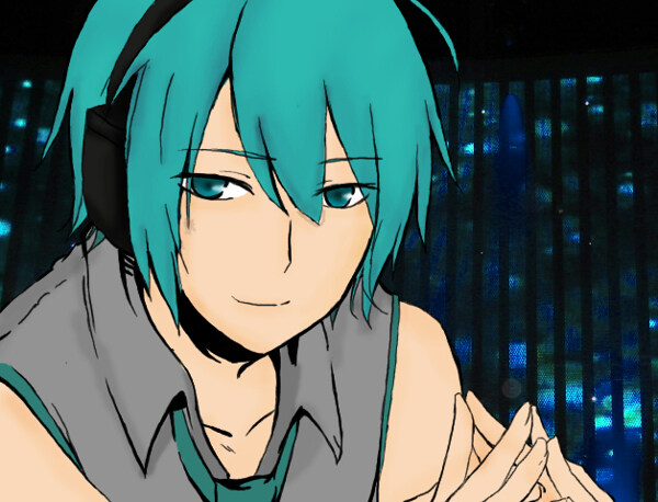 初音此木三紅大色