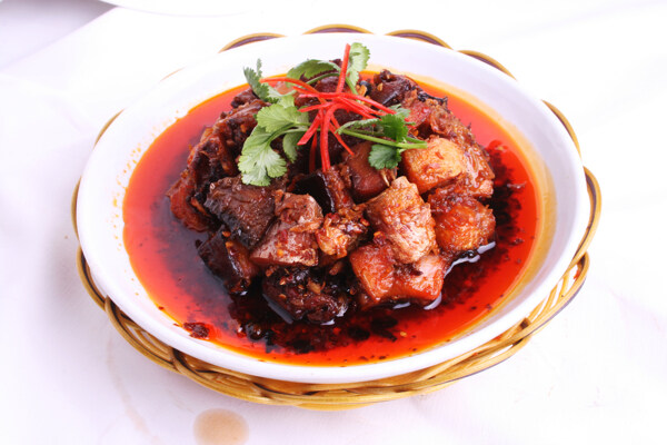 豆豉蒸臘魚(yú)圖片