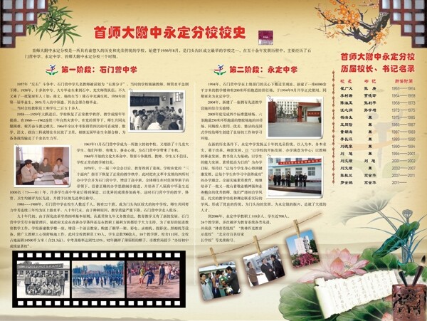 學校展板圖片