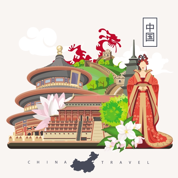 中國特色旅行主題