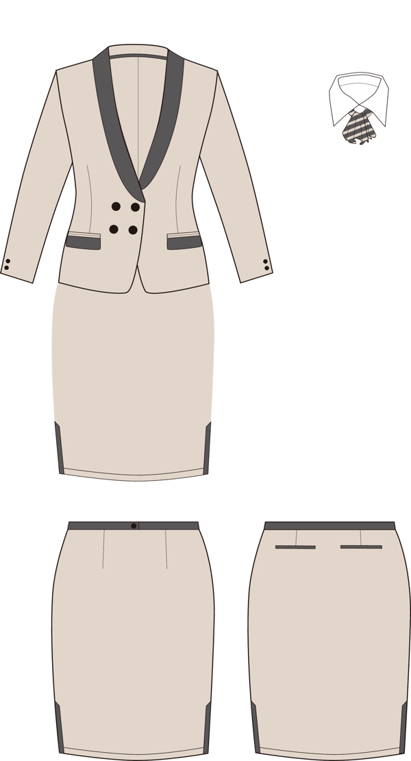 4制服職業(yè)裝