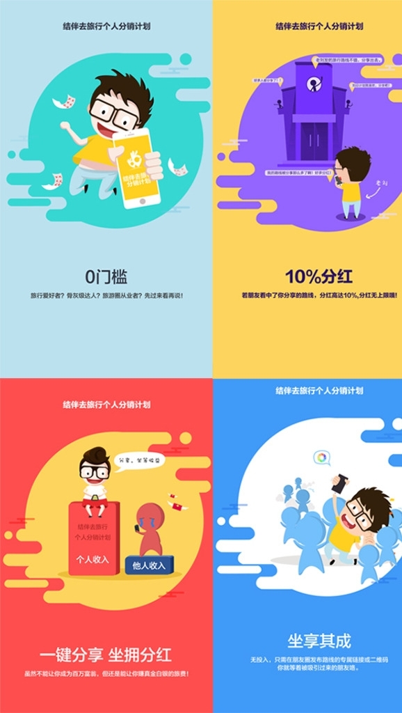 旅游引导页