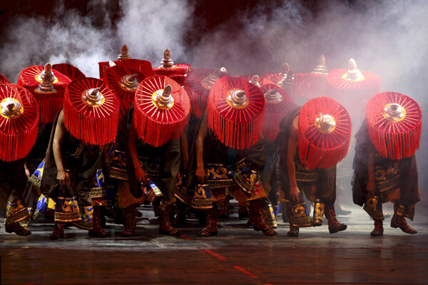甘孜贡嘎山藏族舞蹈