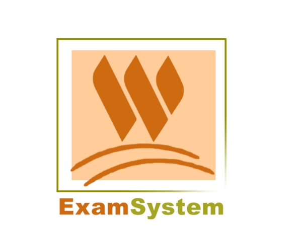 考试系统标志logo图片