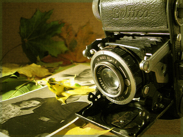 老式怀旧相机高清图片