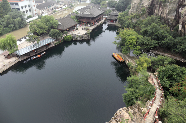绍兴东湖公园图片