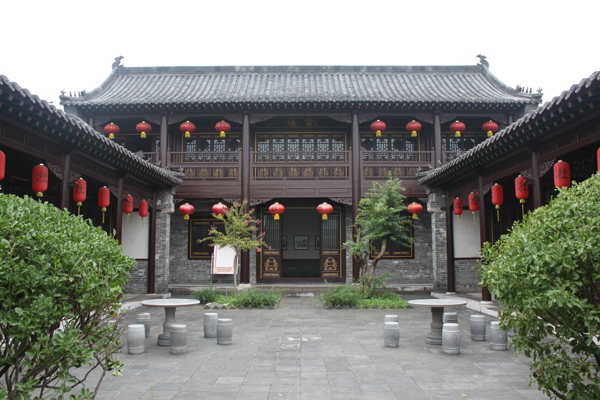 杜受田故居大院圖片