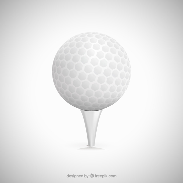 高尔夫球矢量图片