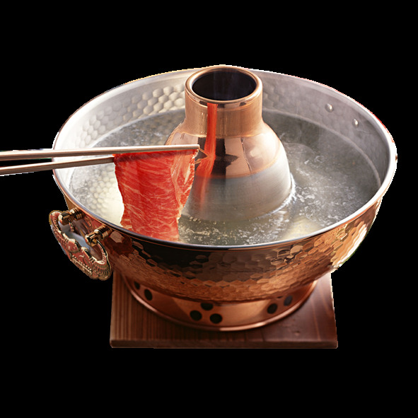 铜制涮火锅产品实物